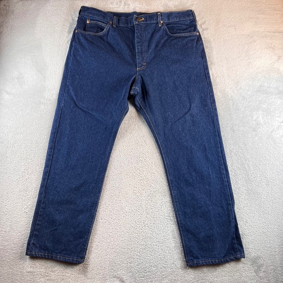 Lee Other - Vintage Lee Riders Jeans Mens 42x30 fits 38x28 Dark Wash Straight Denim